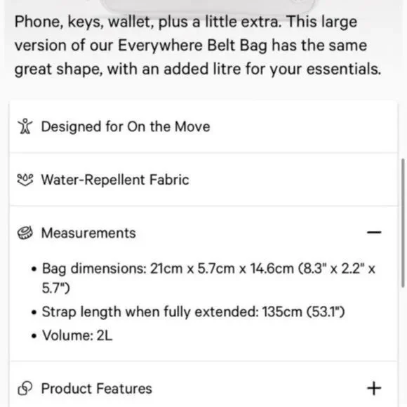 Lululemon Large Everywhere Belt Bag Green Jasper Nwt - Picture 6 of 7